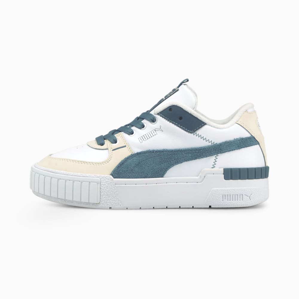 Зображення Puma Кеди Cali Sport Frosted Hike Women's Trainers #1: Puma White-China Blue-Vaporous Gray