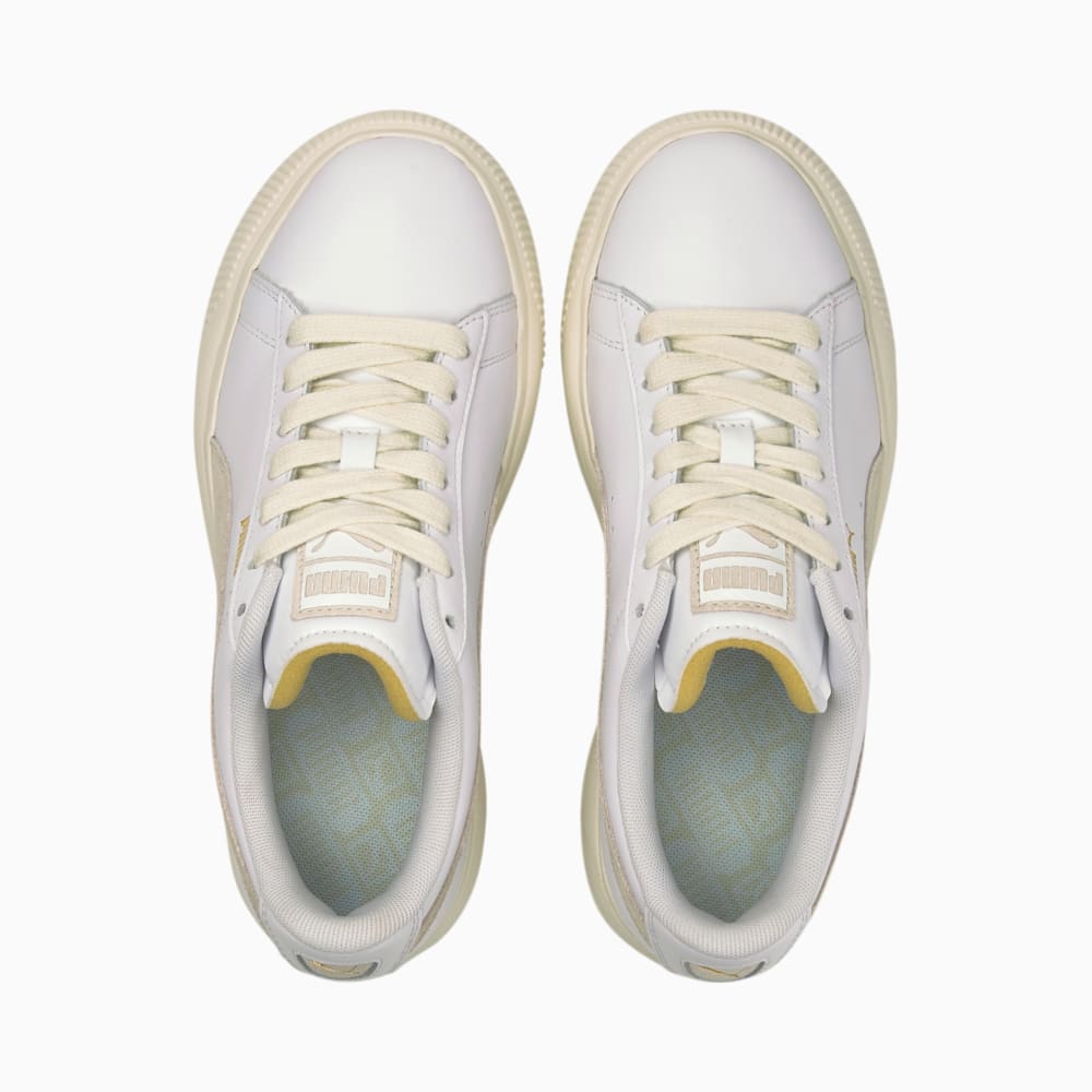 

PUMA - female - Кеды Suede Mayú Women's Leather Trainers – Puma White-Marshmallow –, Белый