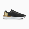 Зображення Puma Кросівки Rose Metallic Pop Women's Trainers #5: Puma Black-Puma Team Gold