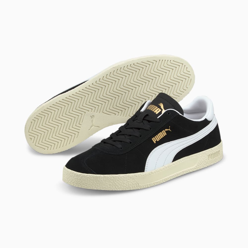 Изображение Puma Кеды Club Trainers #2: Puma Black-Puma White-Puma Team Gold-Ivory Glow