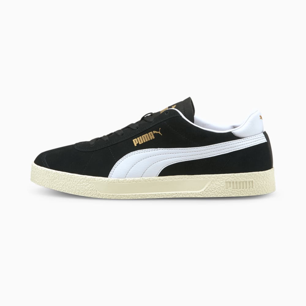 Изображение Puma Кеды Club Trainers #1: Puma Black-Puma White-Puma Team Gold-Ivory Glow