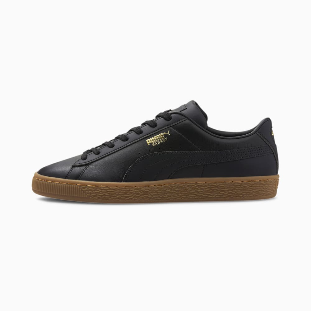 Puma cheap basket negro