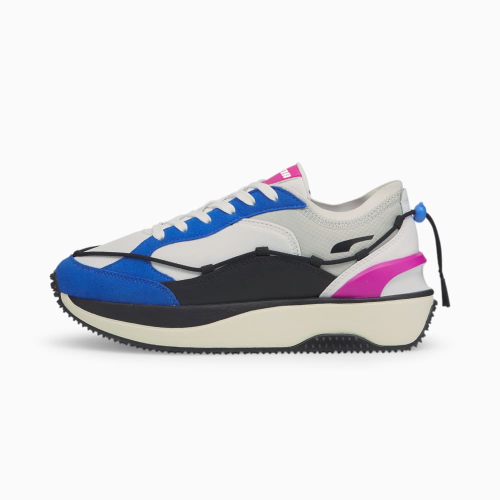 Зображення Puma Кросівки Cruise Rider Lace Women's Trainers #1: Puma White-Bluemazing