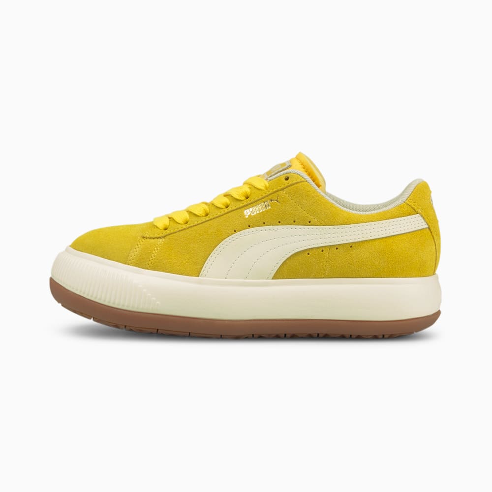Изображение Puma Кеды Suede Mayu UP Wn's #1: Super Lemon-Marshmallow-Gum 3