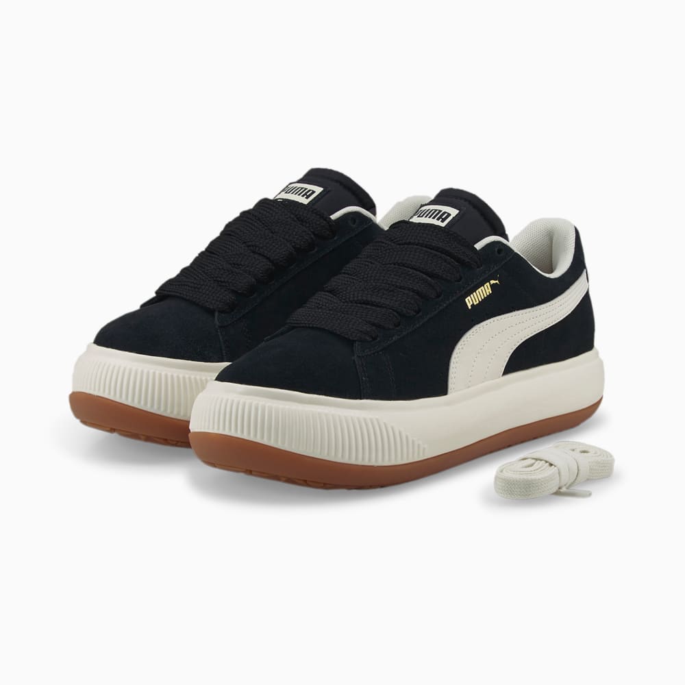 Зображення Puma Кеди Suede Mayu UP Wn's #2: Puma Black-Marshmallow-Gum 3