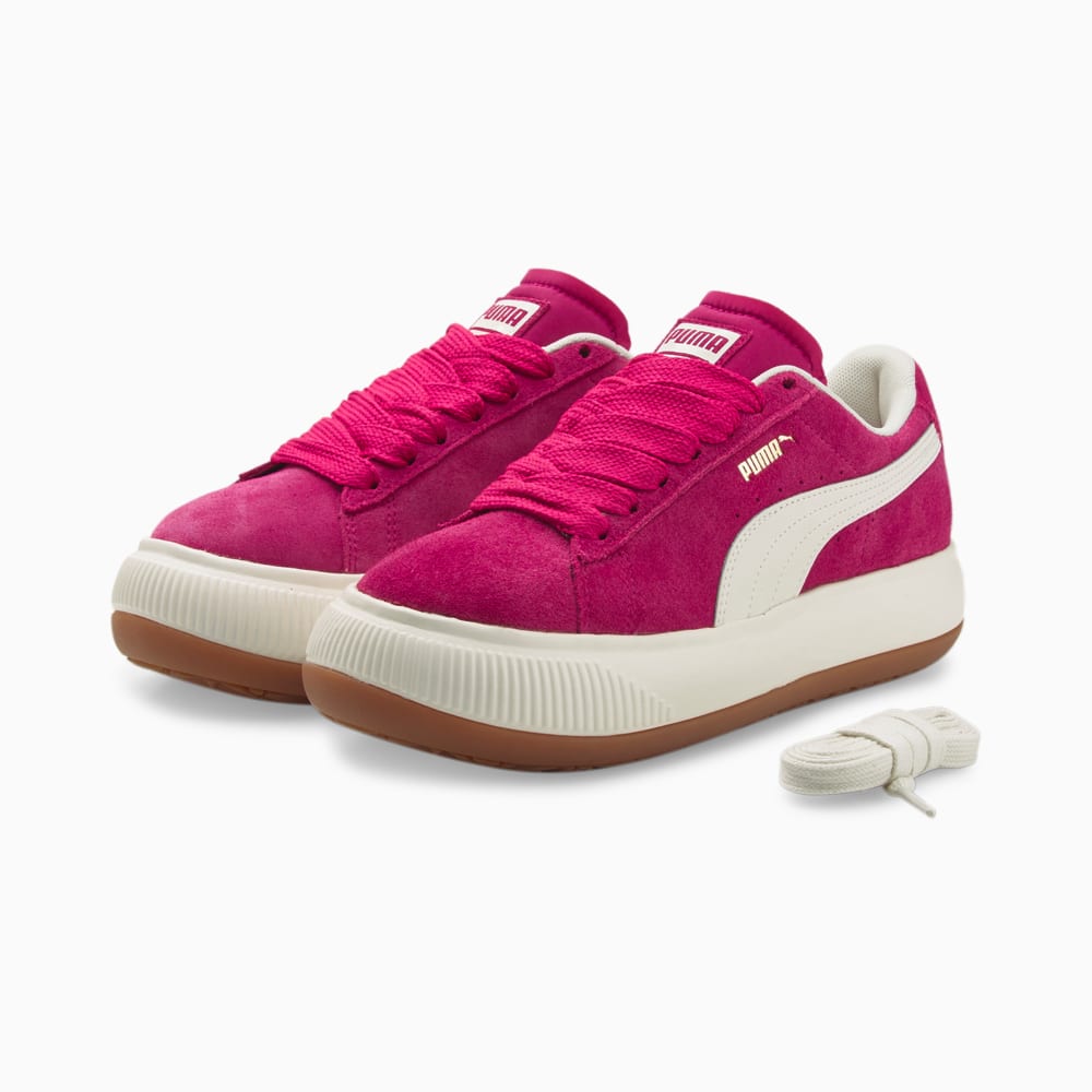 Изображение Puma Кеды Suede Mayu UP Wn's #2: Festival Fuchsia-Marshmallow-Gum 3