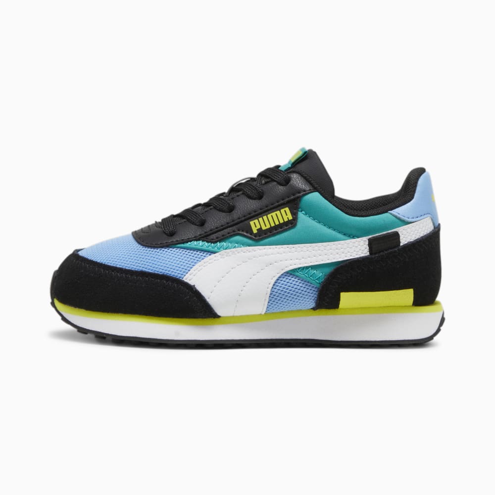 Зображення Puma Кросівки Future Rider Splash Kids' Trainers #1: Team Light Blue-Sparkling Green