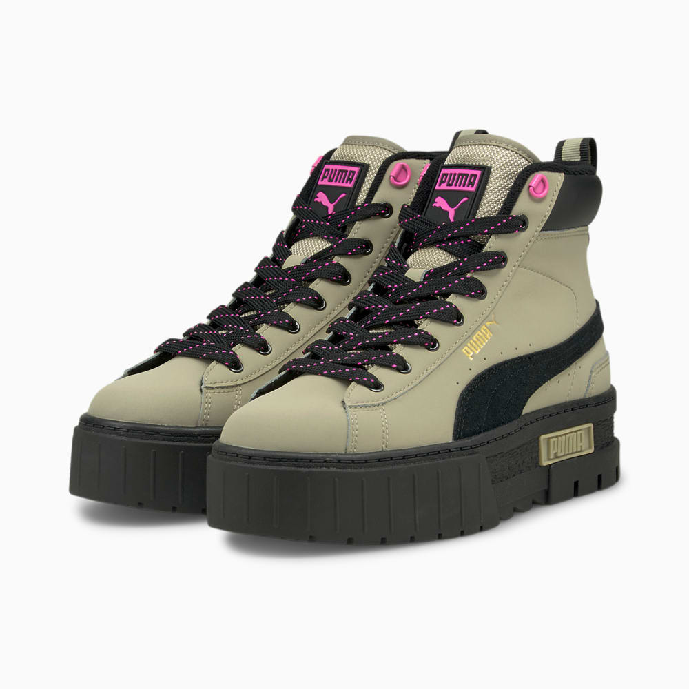 

PUMA - female - Кеды Mayze Mid WTR Women's Boots – Spray Green-Puma Black –, Бежевый