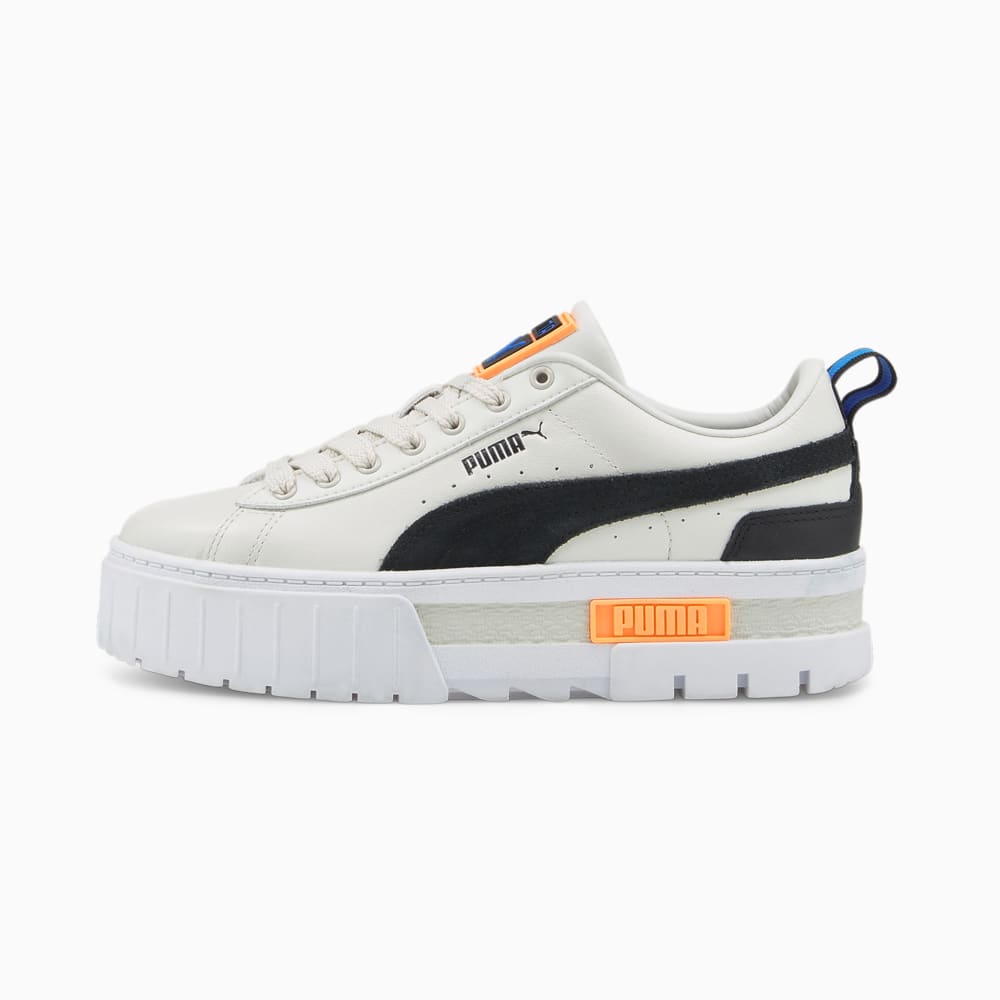 Зображення Puma Кеди Mayze Lth Wn's #1: Vaporous Gray-Puma Black-Neon Citrus