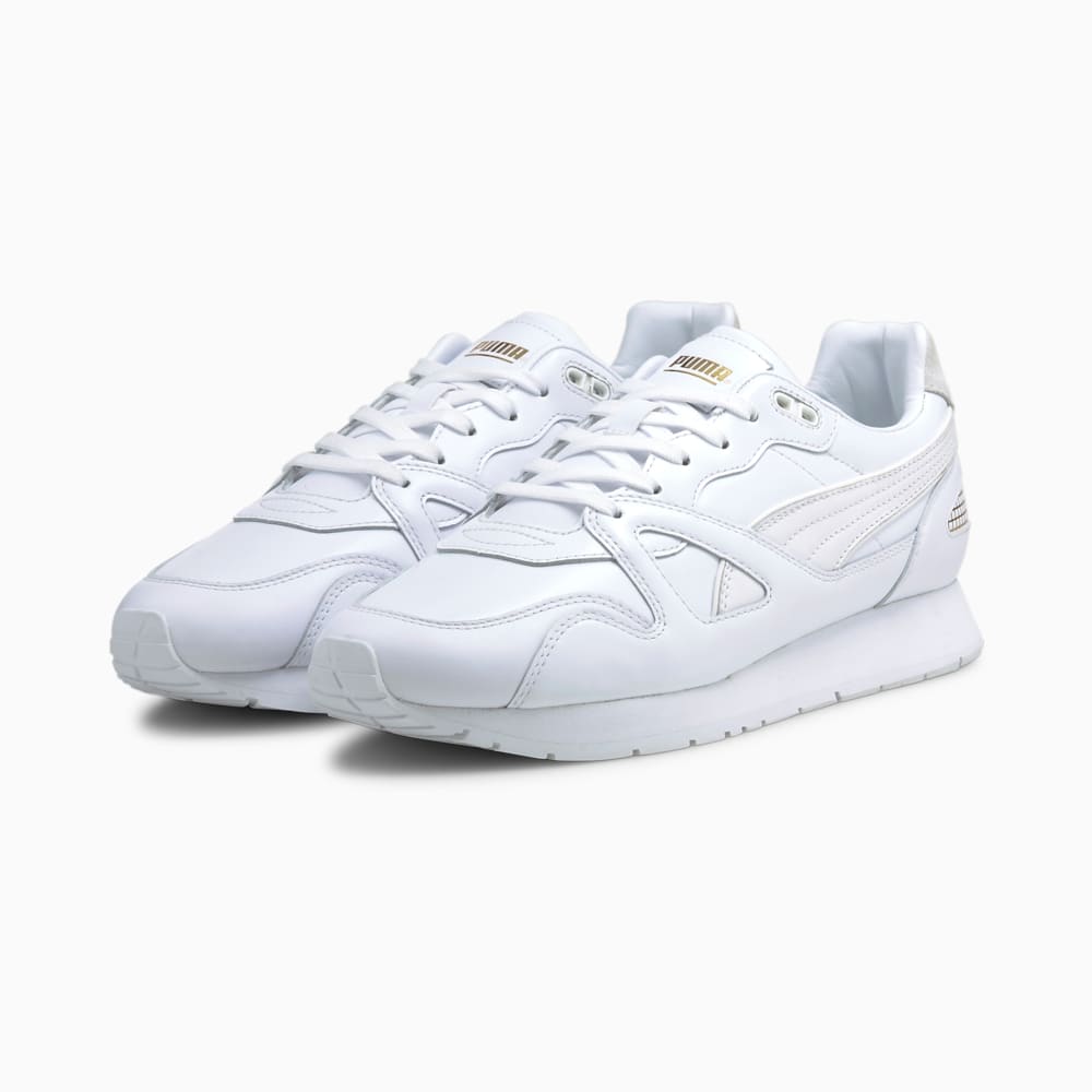 

PUMA - Кроссовки Mirage Original Suit Trainers – Puma White-Puma White-Puma Team Gold –, Белый