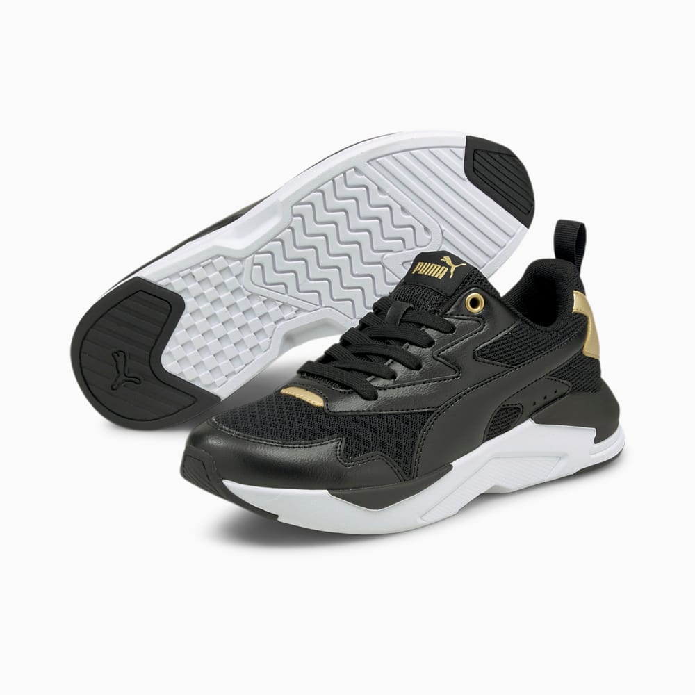 

PUMA - female - Кроссовки X-Ray Lite Metallic Pop Women's Trainers – Puma Black-Puma Black-Puma Team Gold –, Черный