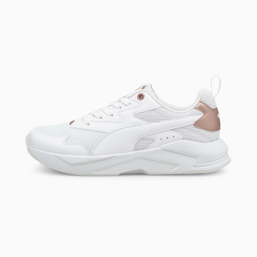 White and rose gold pumas deals