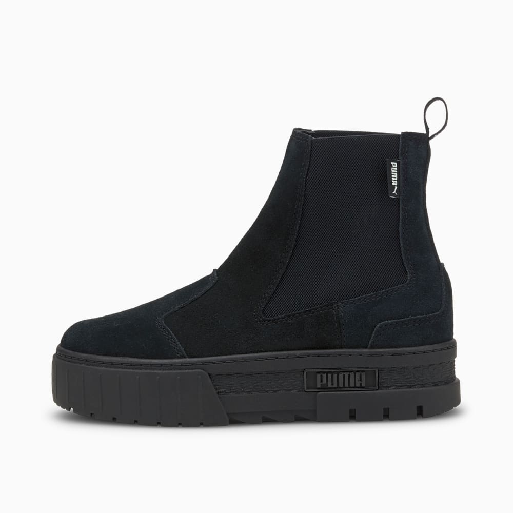 Зображення Puma Черевики Mayze Chelsea Suede Women's Boots #1: Puma Black