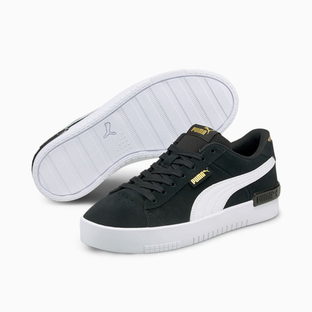 Зображення Puma Кеди Jada Women's Trainers #2: Puma Black-Puma White-Puma Team Gold