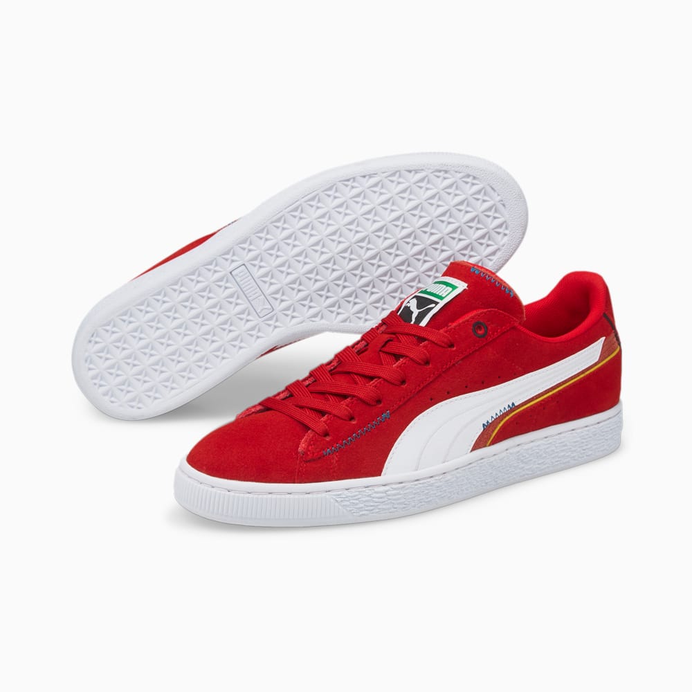 фото Кеды suede displaced basketball shoes puma