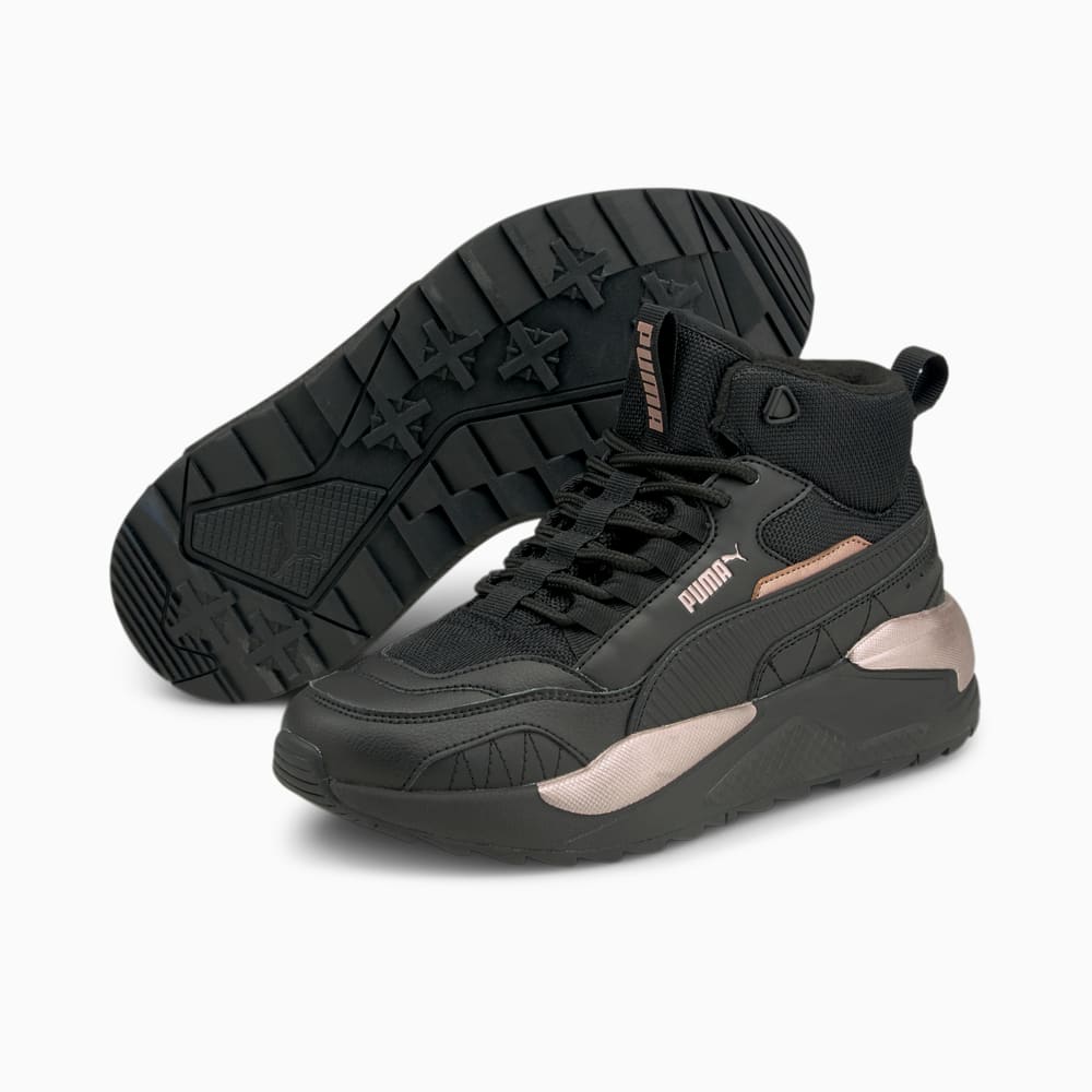 

PUMA - Кроссовки X-Ray 2 Square Mid L WTR – Puma Black-Puma Black-Rose Gold –, Черный