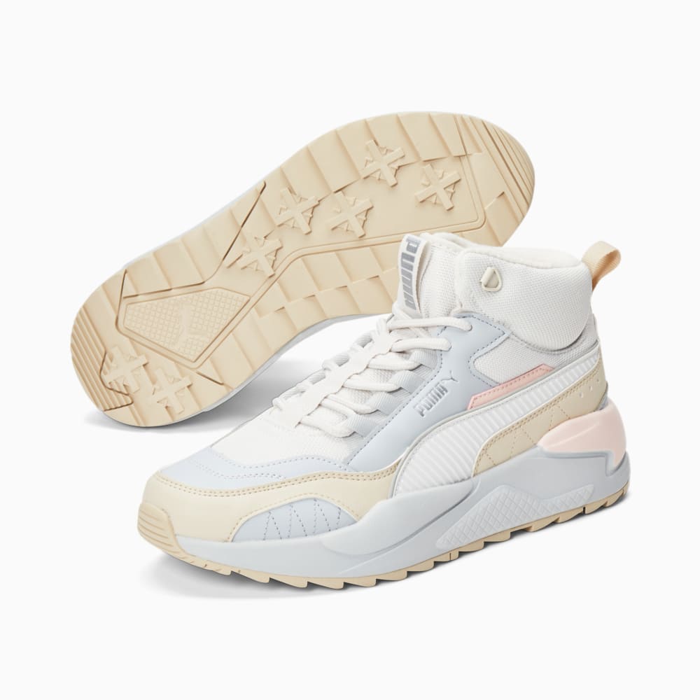 

PUMA - Кроссовки X-Ray 2 Square Mid L WTR – Glacial Blue-Nimbus Cloud-Peyote –, Синий