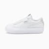 Зображення Puma Кеди Suede Mayu Snow Tiger Women's Trainers #1: Puma White-Ice Flow