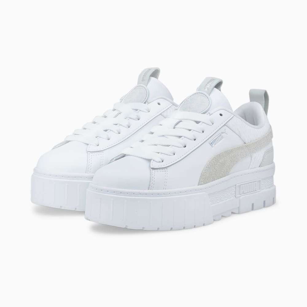 Зображення Puma Кеди Mayze Snow Tiger Women's Trainers #2: Puma White