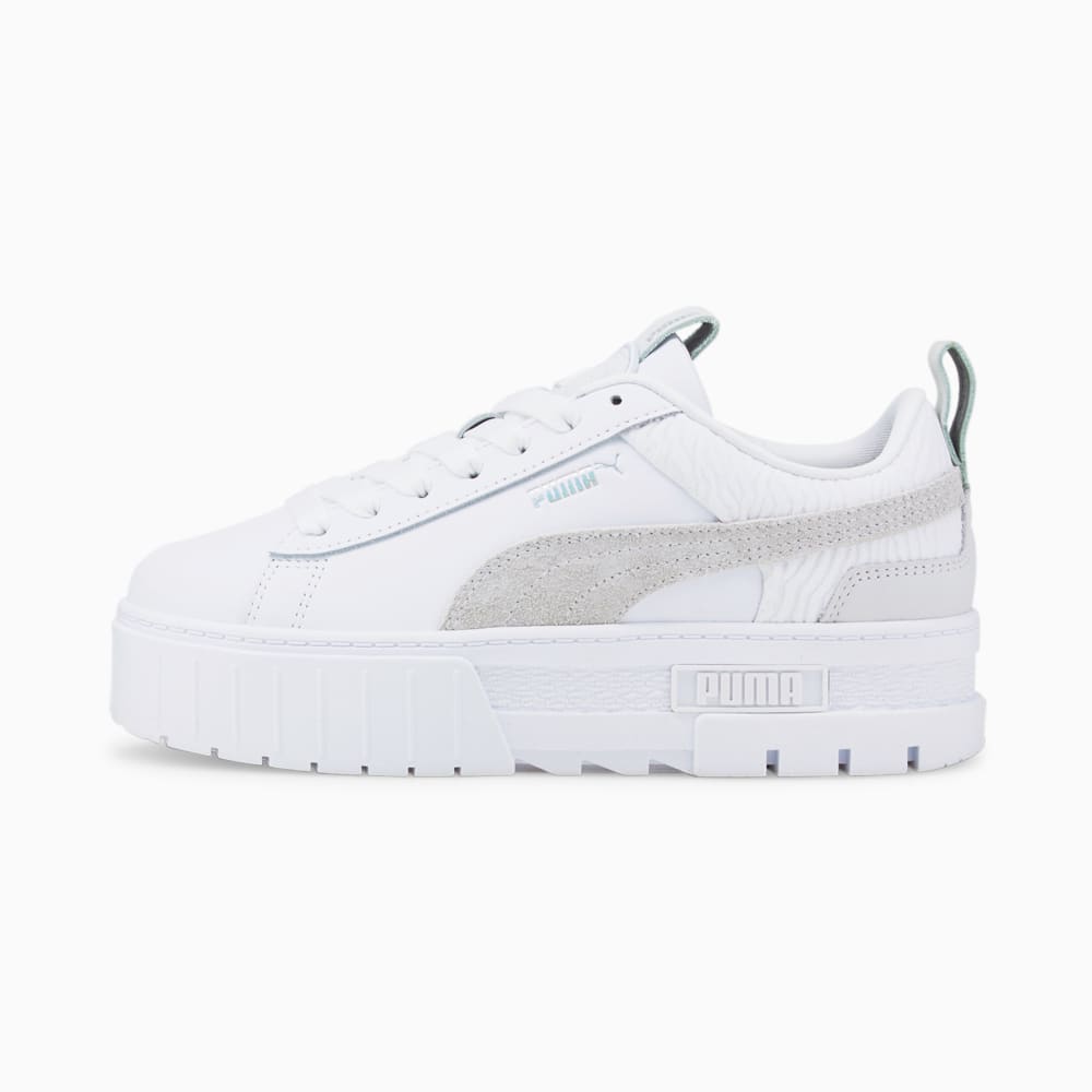 Зображення Puma Кеди Mayze Snow Tiger Women's Trainers #1: Puma White