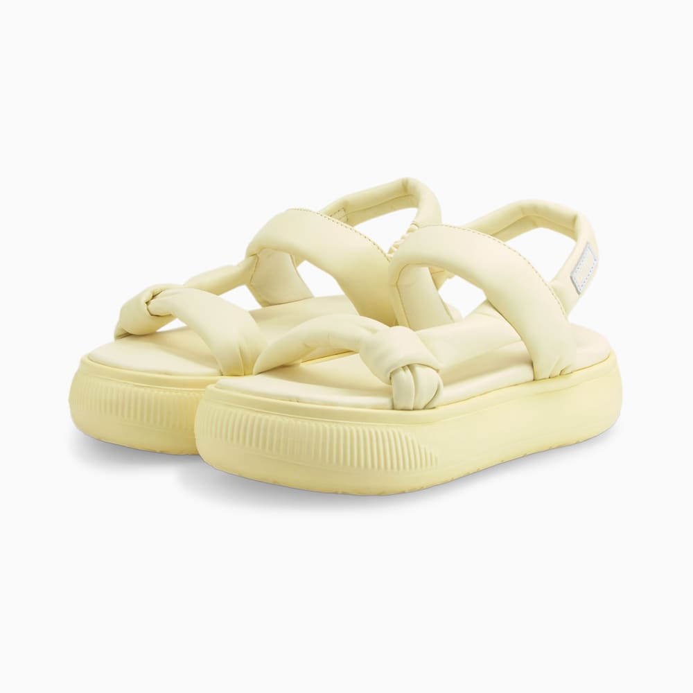 Изображение Puma Сандалии Suede Mayu Summer Women's Sandals #2: Anise Flower-Puma White