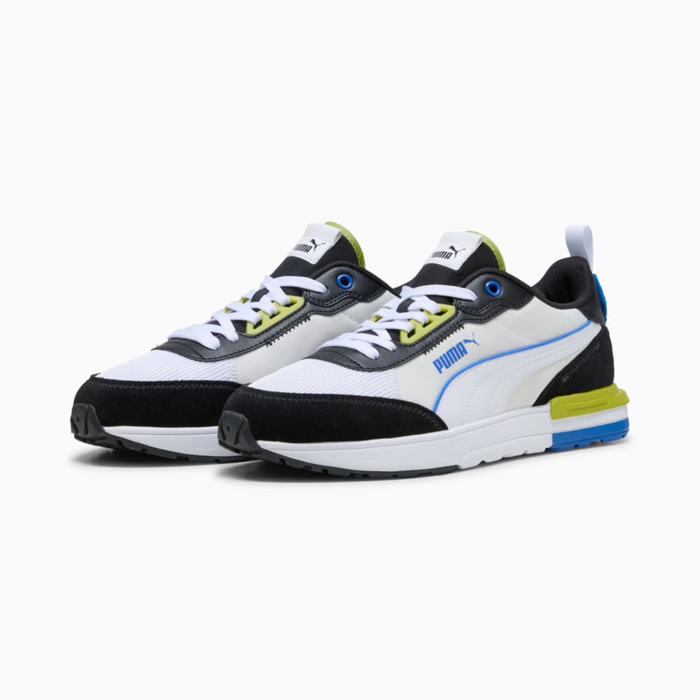 Зображення Puma Кросівки R22 Trainers #2: PUMA Black-PUMA White-Vapor Gray-Sea Kelp-Vivid Blue