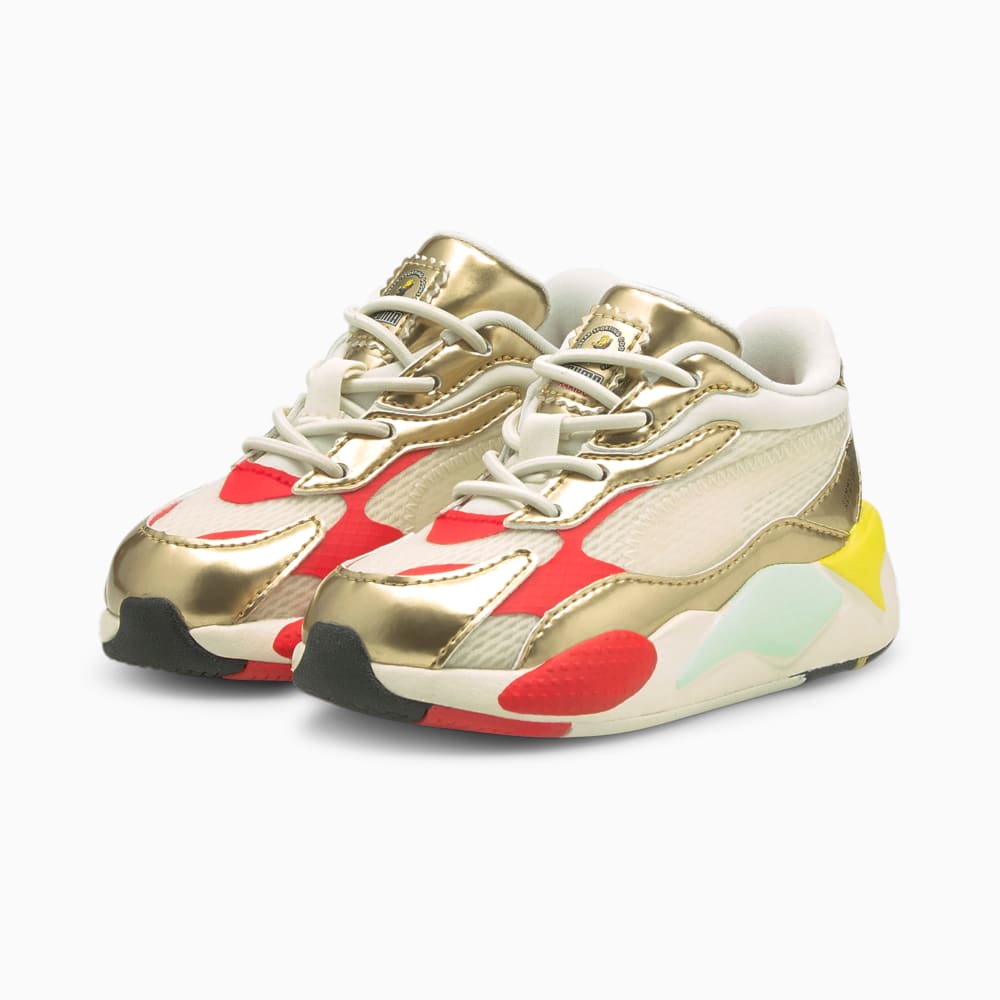 Изображение Puma Детские кроссовки PUMA x HARIBO RS-X Alternative Closure Babies' Trainers #2: Whisper White-Puma Team Gold