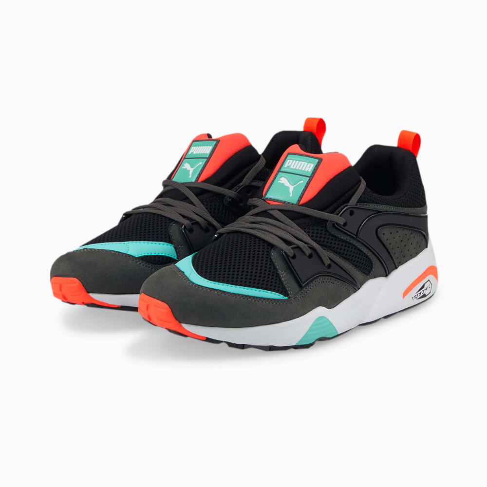 Зображення Puma Кроссівки Blaze of Glory «Reverse Classics» Trainers #2: Puma Black-Steel Gray-Fiery Coral