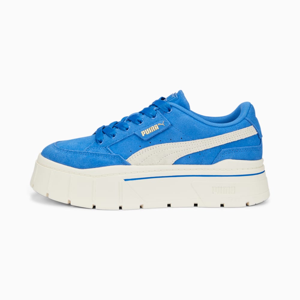 Изображение Puma Кроссовки Mayze Stack Suede Sneakers Women #1: Nebulas Blue
