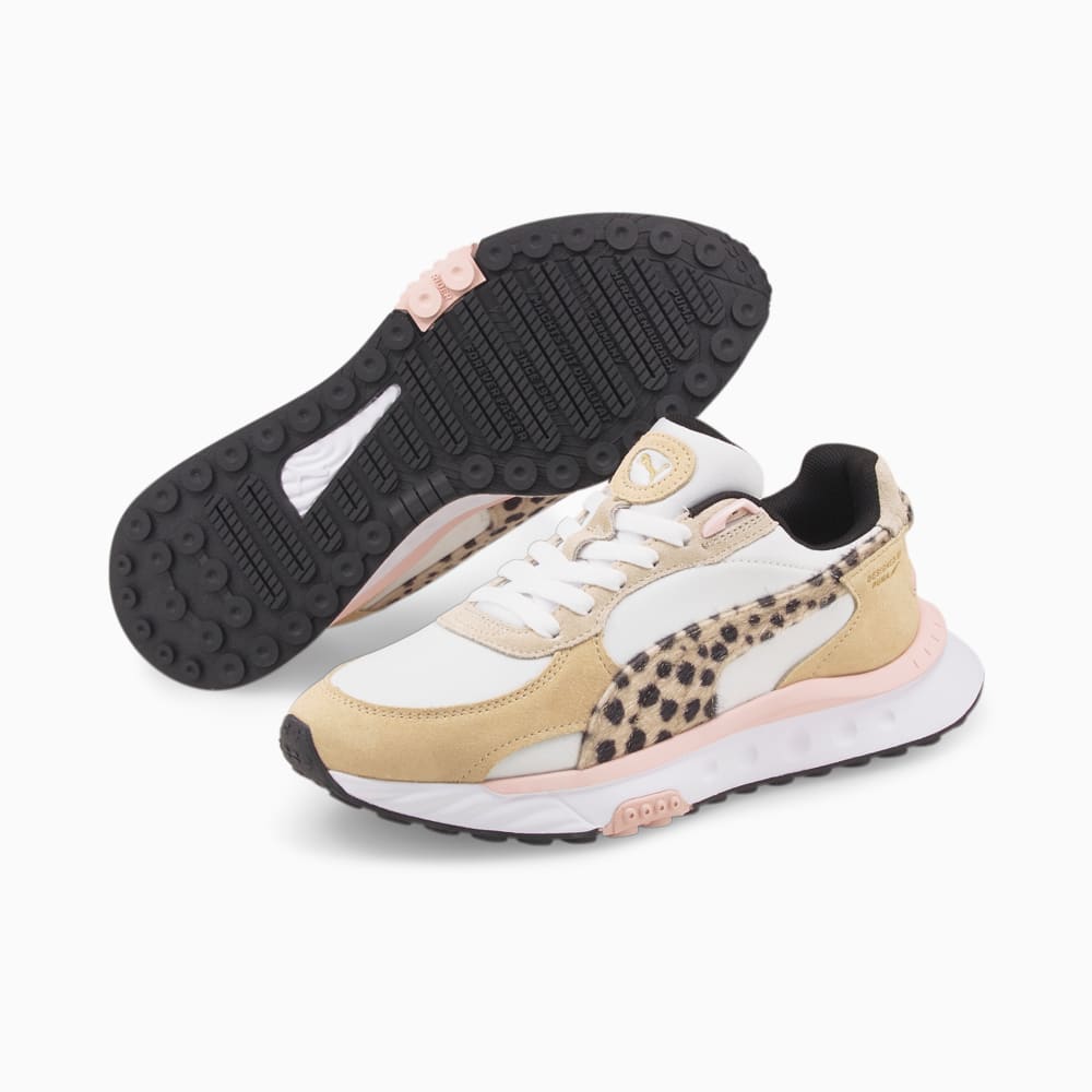 Зображення Puma Кросівки Wild Rider Feline Women’s Trainers #2: Puma White-Pebble