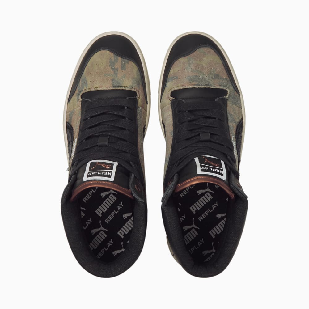 фото Кеды ralph sampson x replay mid camo trainers puma