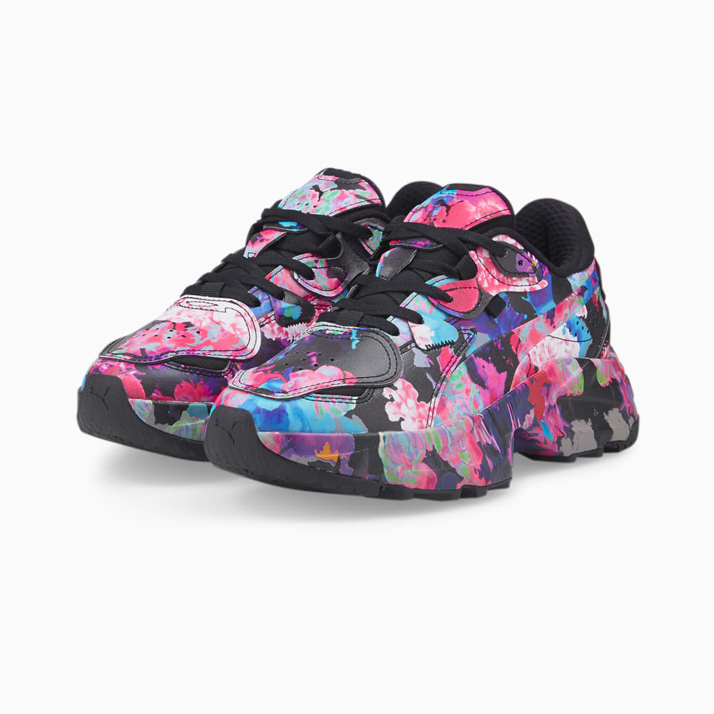 Зображення Puma Кросівки Orkid Intense Floral Women's Trainers #2: Puma Black-Deep Orchid