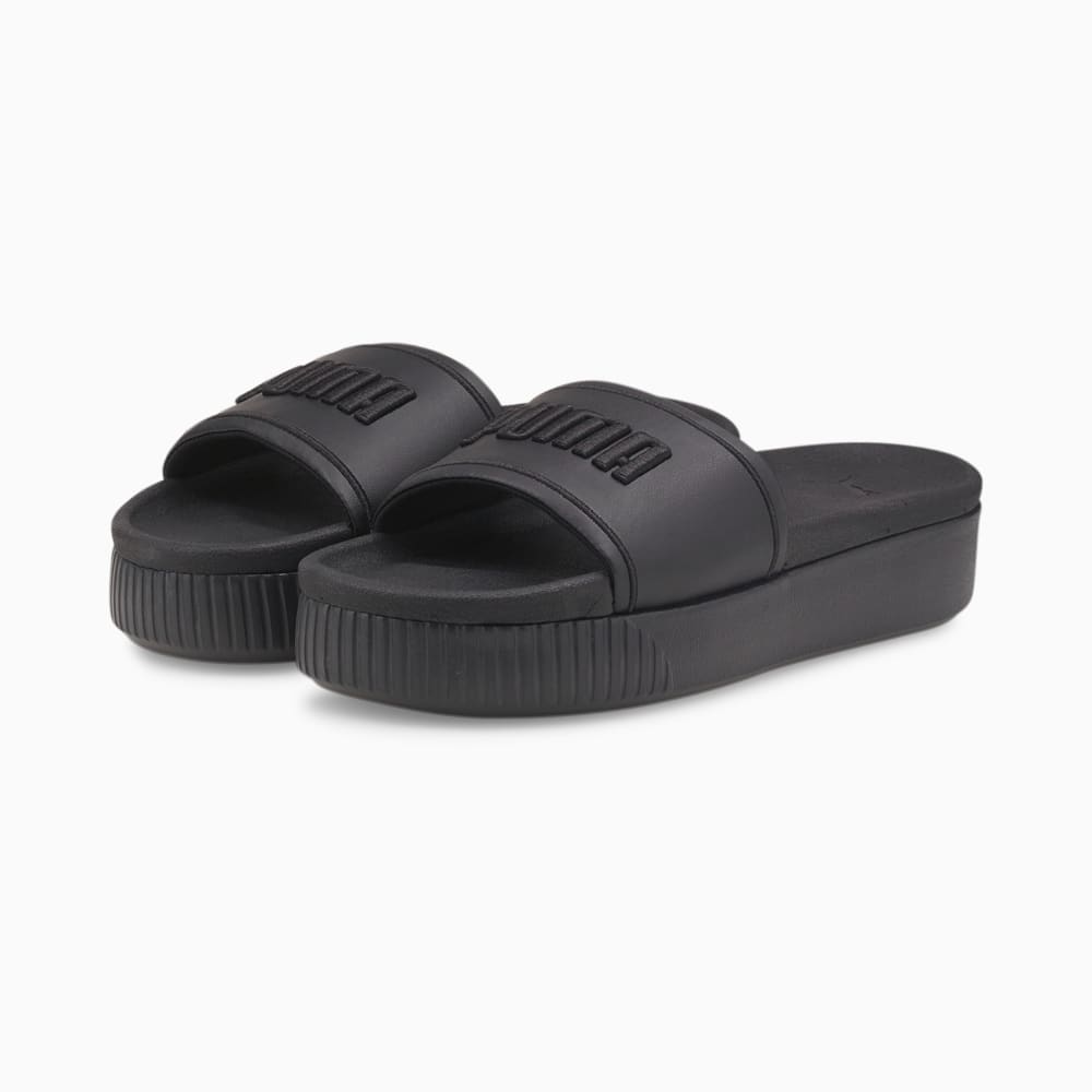 Зображення Puma Шльопанці Women's Platform Sandals #2: Puma Black