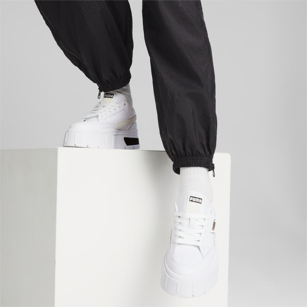 Зображення Puma Кеди Mayze Stack Sneakers Women #2: Puma White-Vaporous Gray