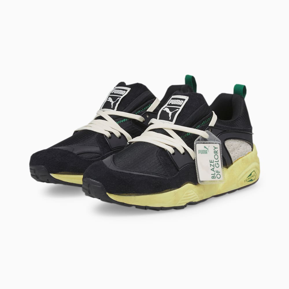 Изображение Puma 384405 #2: Puma Black-Whisper White-Mellow Yellow