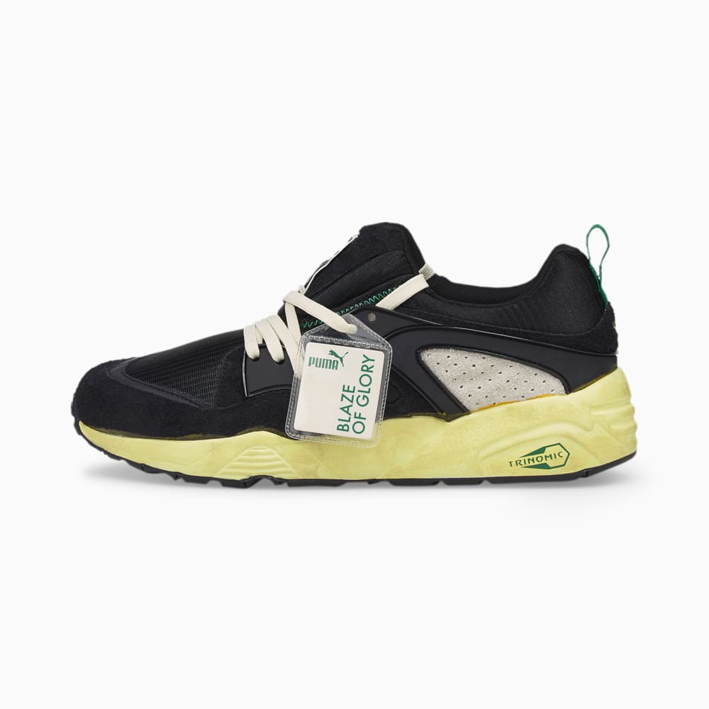 Изображение Puma 384405 #1: Puma Black-Whisper White-Mellow Yellow