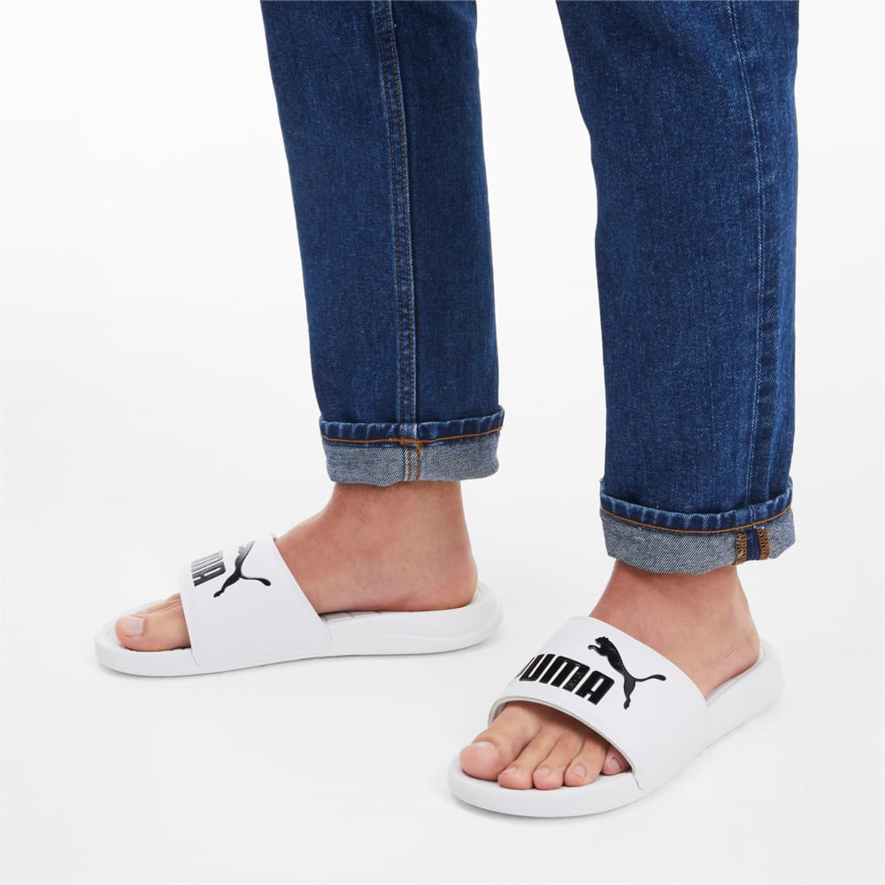 Chinelo Popcat Slide Branco PUMA Ref 384475 02