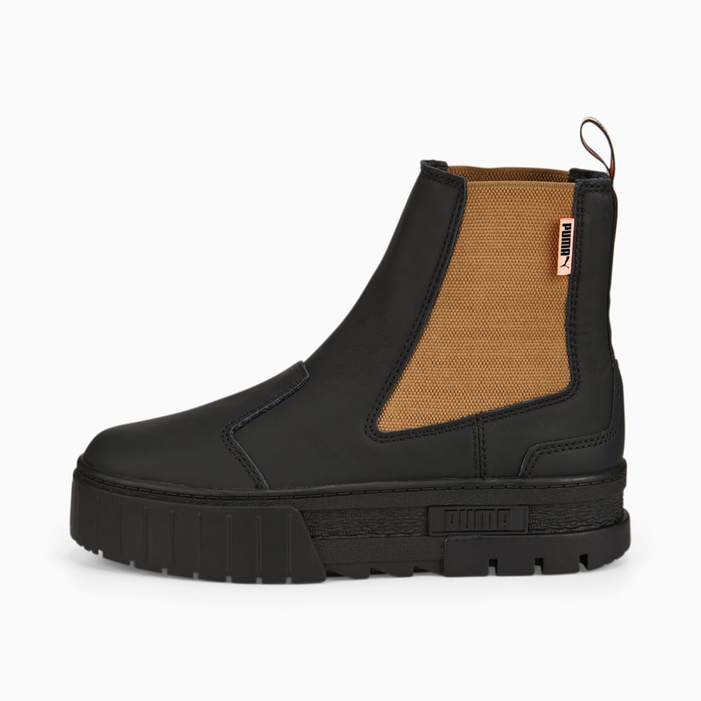 Зображення Puma Черевики Mayze Pop Chelsea Boot Women #1: Puma Black-Tiger's Eye