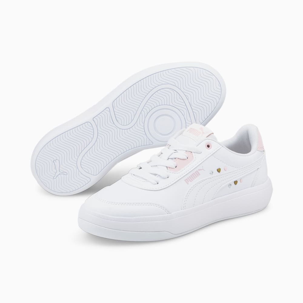 Изображение Puma 384600 #2: Puma White-Puma White-Chalk Pink