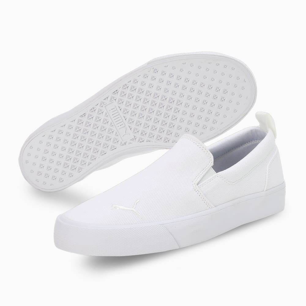 Зображення Puma Кросівки Bari Slip-On Comfort Sneakers Women #2: Puma White-Puma Silver