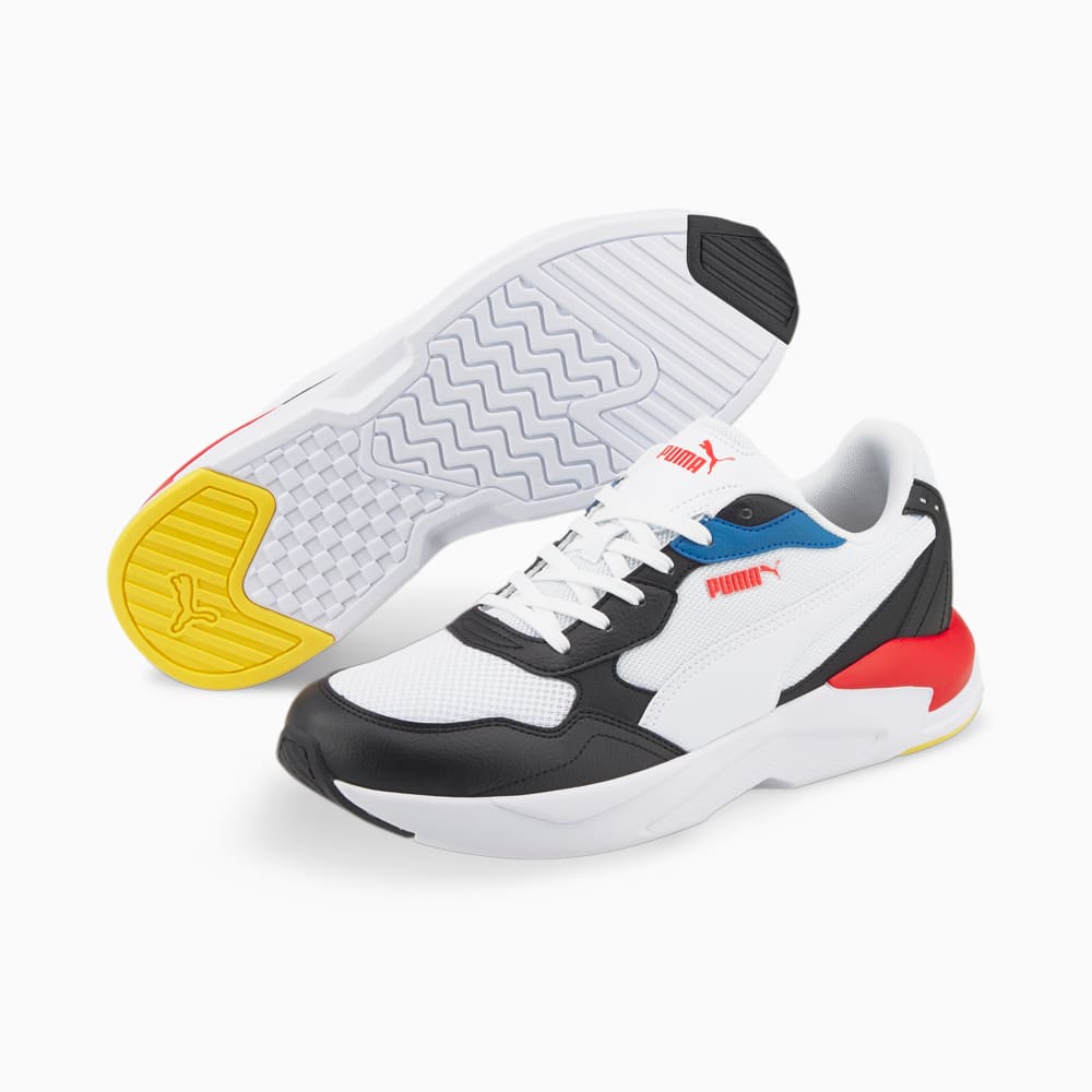 Изображение Puma Кроссовки X-Ray Speed Lite Trainers #2: Puma White-Puma Black-Vallarta Blue-High Risk Red-Dandelion