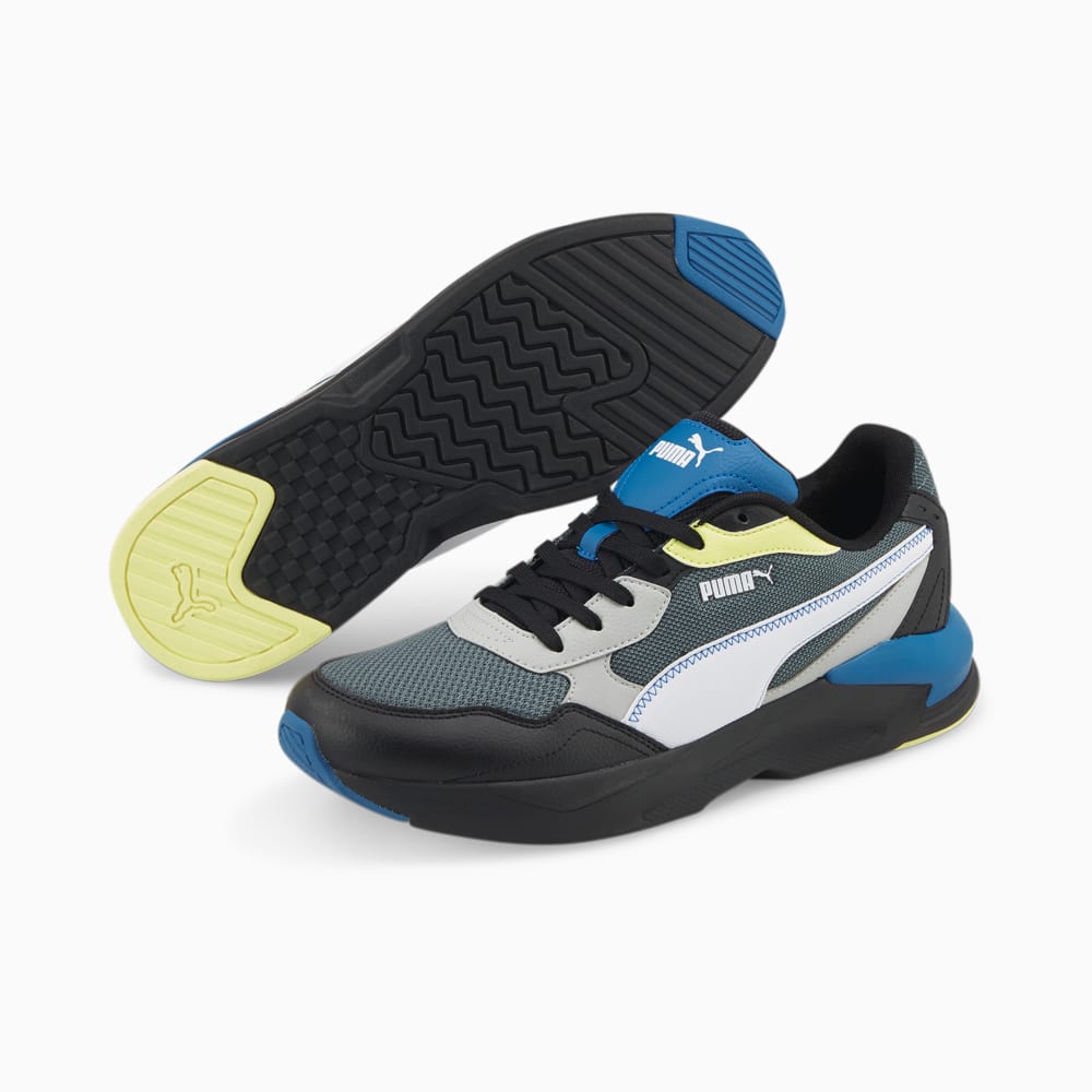 

PUMA - Кроссовки X-Ray Speed Lite Trainers – Dark Slate-Puma White-Harbor Mist-Vallarta Blue-Fresh Yellow –, Серый