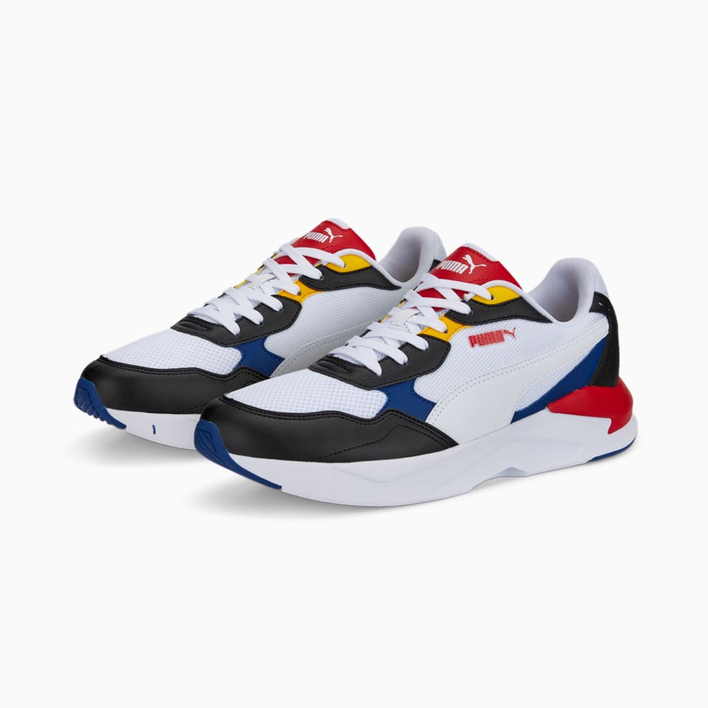 Изображение Puma Кроссовки X-Ray Speed Lite Trainers #2: Puma White-Puma White-Puma Black-Blazing Blue-High Risk Red