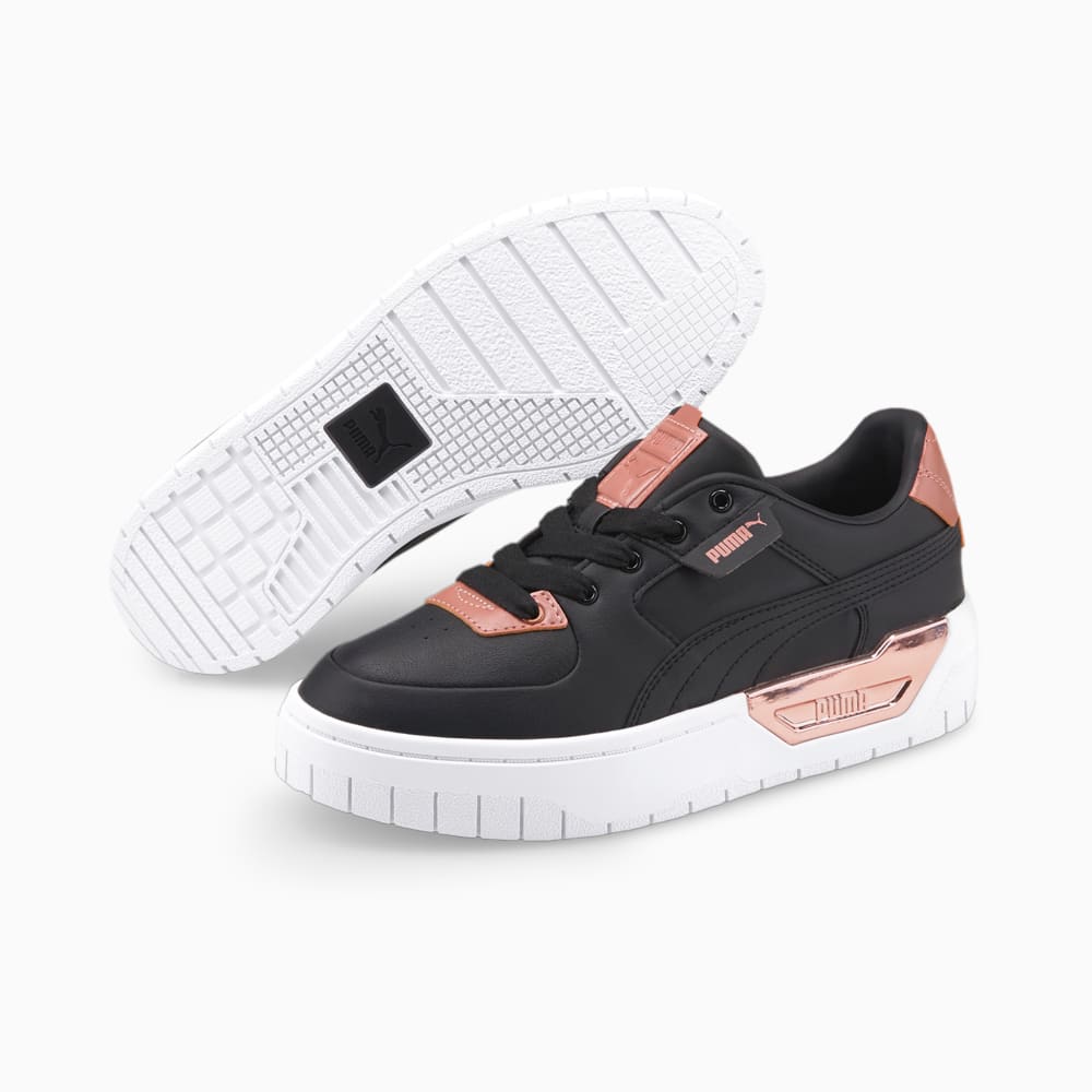 Зображення Puma Кеди Cali Dream Metal Women's Trainers #2: Puma Black-Puma White-Rose Gold