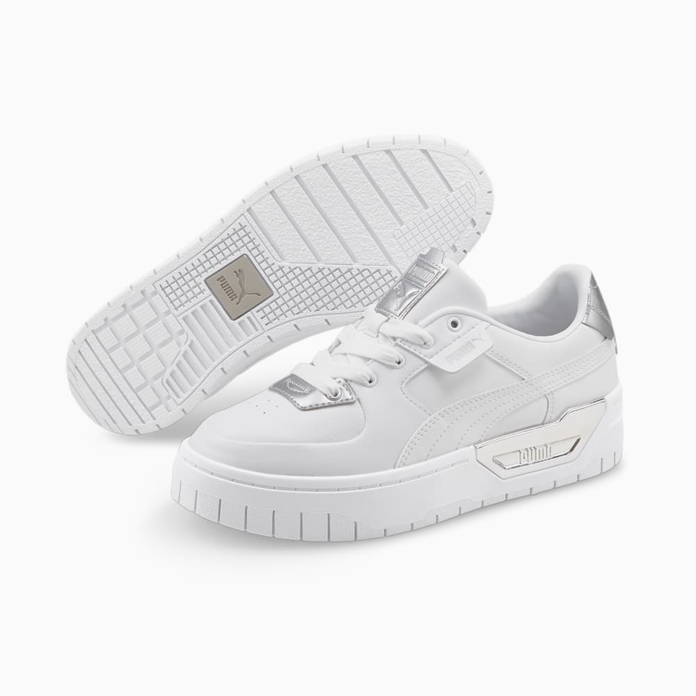 Зображення Puma Кеди Cali Dream Metal Women's Trainers #2: Puma White-Puma Silver