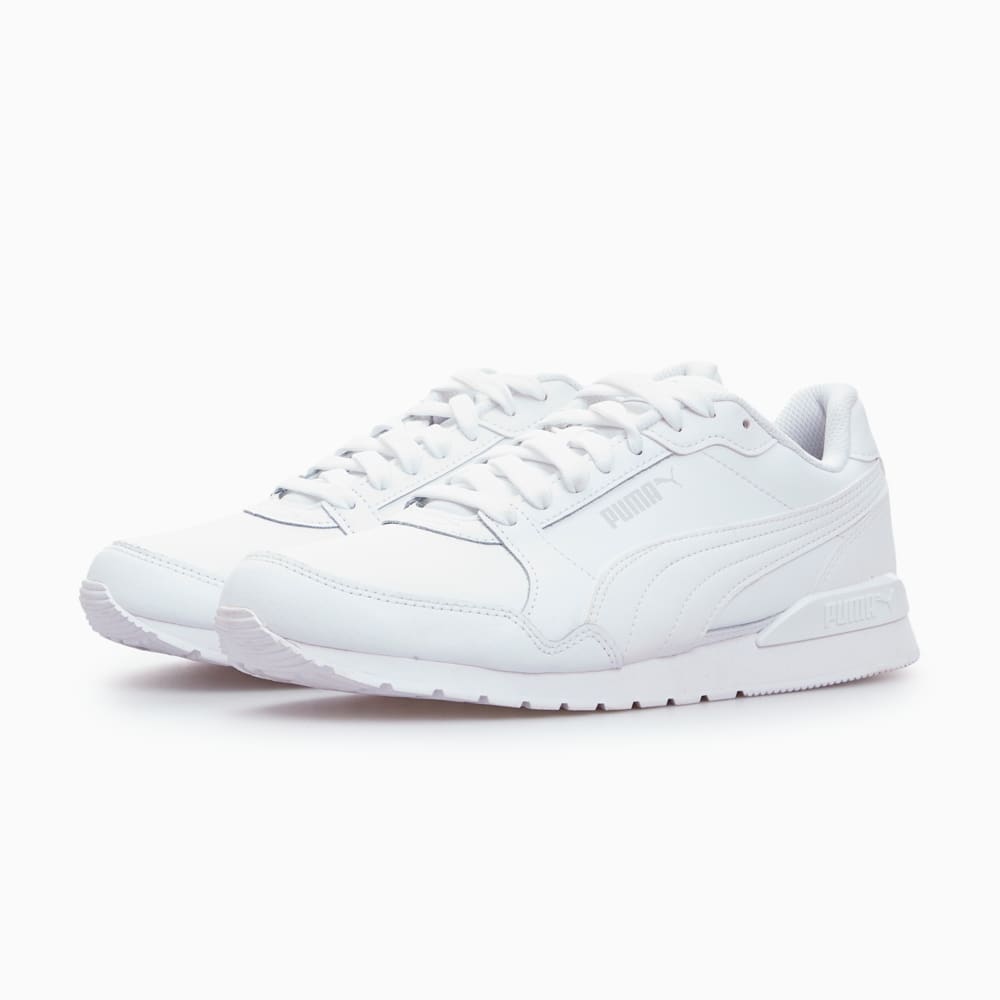 ST Runner v3 L Trainers 20 White Puma White Puma White Gray Violet Puma 384855 10
