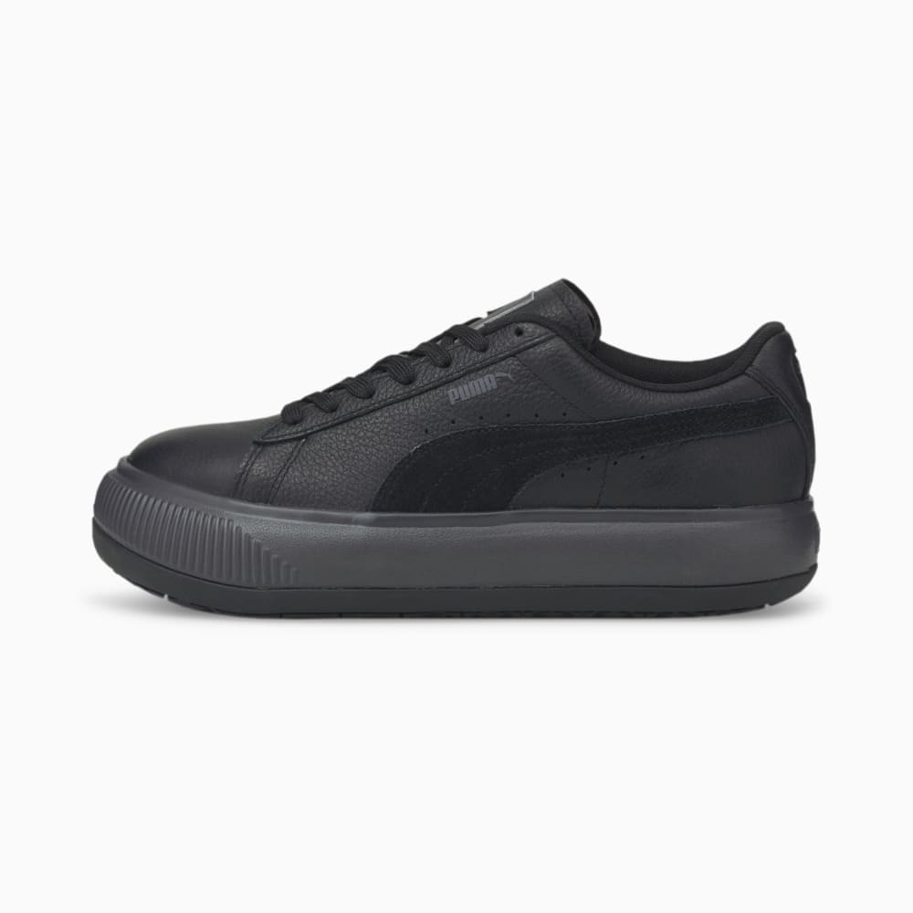 Зображення Puma Кеди Suede Mayu Tonal Women's Trainers #1: Puma Black-Ebony