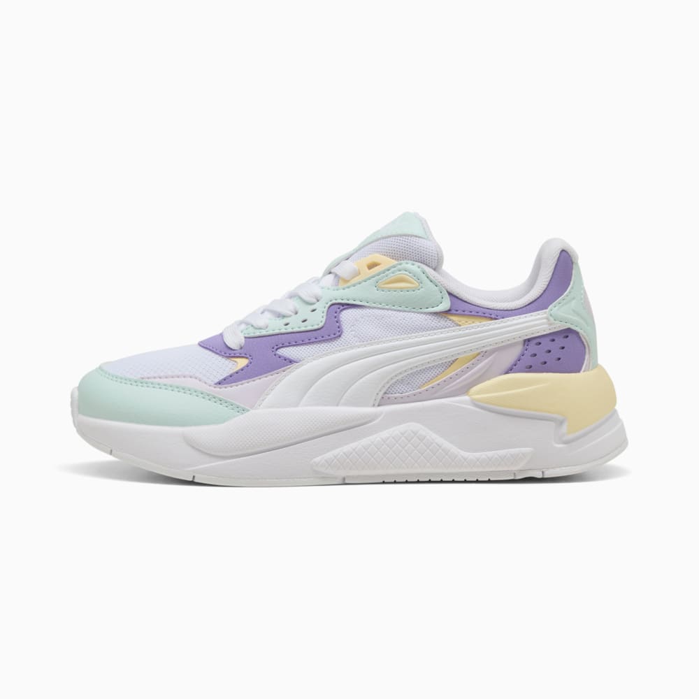 Изображение Puma Кроссовки X-Ray Speed Youth #1: PUMA White-Peaceful Blue-Lavender Alert