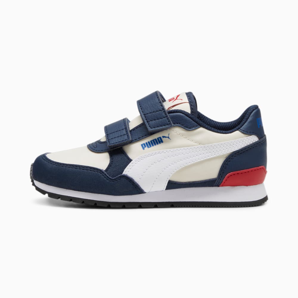 Изображение Puma Детские кроссовки ST Runner v3 NL AC Sneakers Kids #1: Sugared Almond-PUMA White-Club Navy-Club Red-Cobalt Glaze