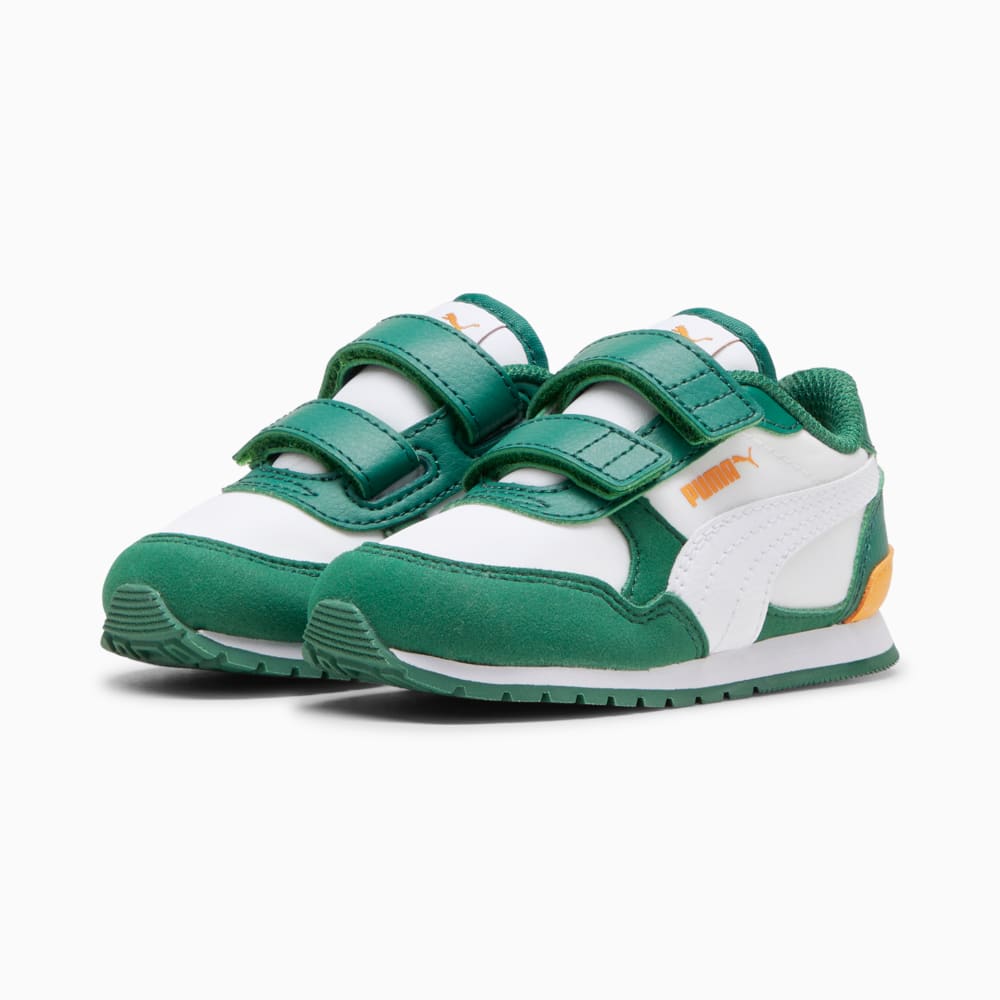 Зображення Puma Дитячі кросівки ST Runner v3 NL AC Sneakers Babies #2: Vine-PUMA White-Ginger Tea